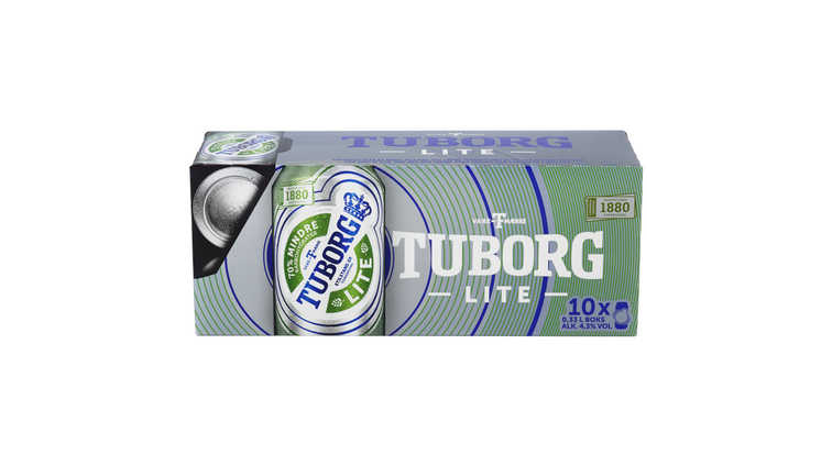 Tuborg Lite | 10 x 0.33l