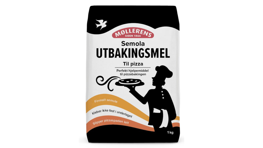 Møllerens Pizza Utbakingsmel av Semule | 1kg