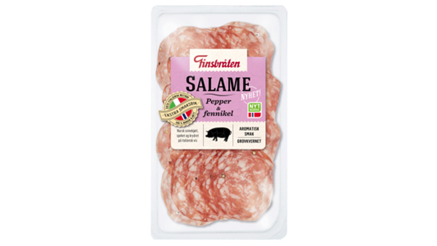 Finsbråten Salame Pepper & Fennikel | 80g