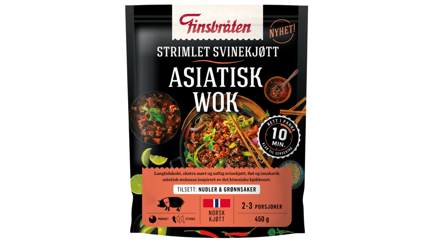 Finsbråten Slow Cooked Asiatisk Wok | 450g