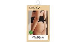 Micro String X2 Black S | 2stk