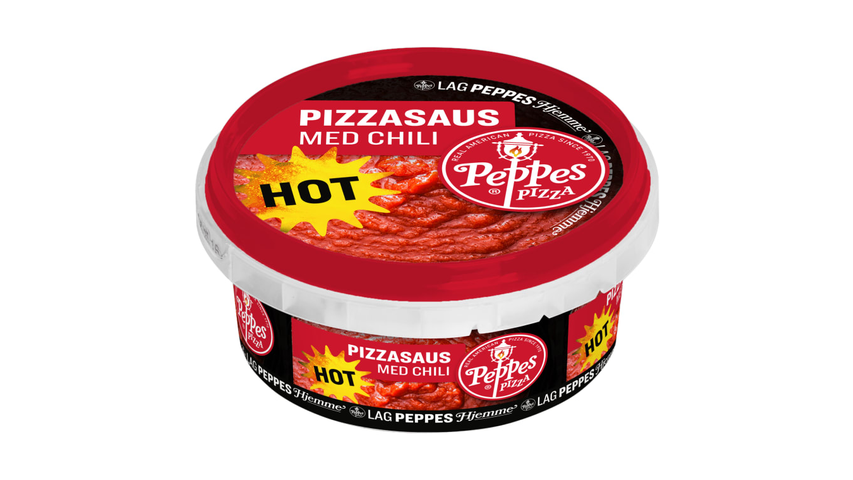 Peppes Pizzasaus Hot | 180g