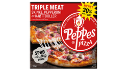 Peppes Pizza Triple Meat | 545g