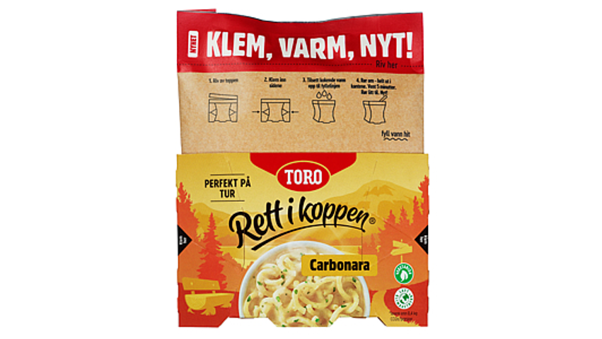 Toro Rett i Koppen Carbonara Klem | 68g