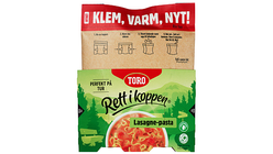 Toro Rett i Koppen Lasagnepasta Klem | 68g