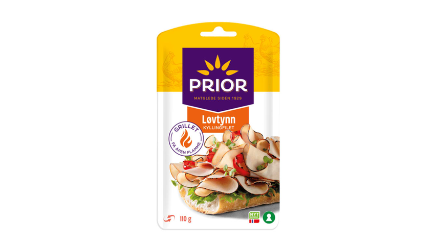 Prior Kyllingfilet Grillet Løvtynn | 110g