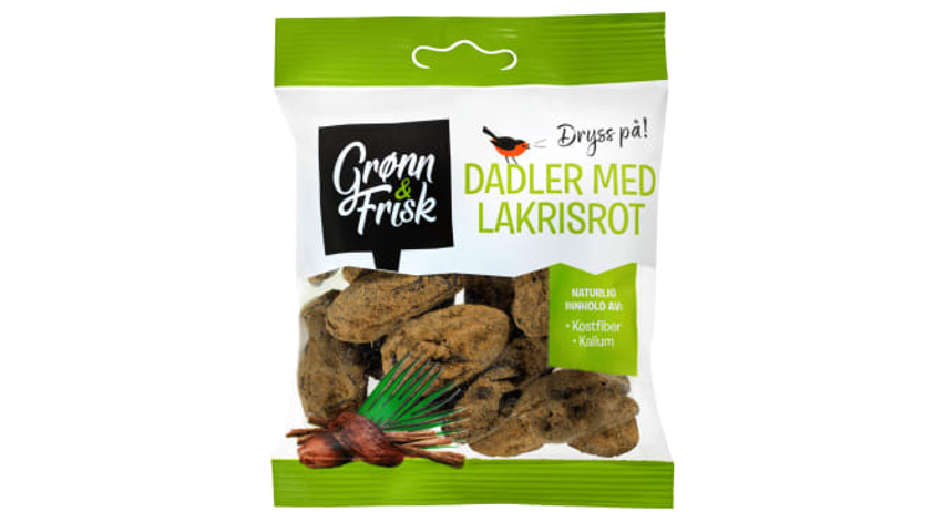 Grønn & Frisk Dadler m/Lakris | 90g