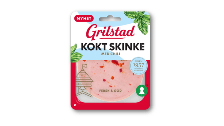 Grilstad Kokt Skinke m/Chili | 100g