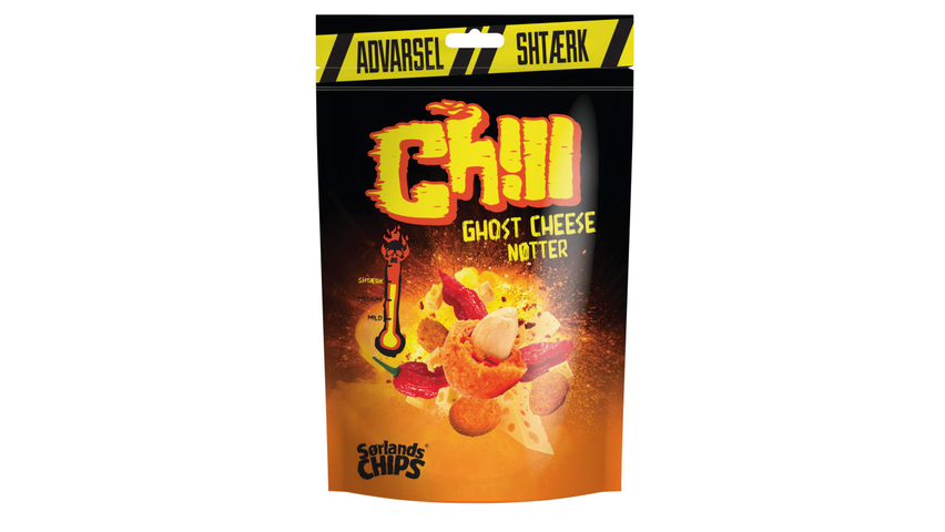 Sørlandschips Chill Chilinøtter Ghost Cheese | 130g