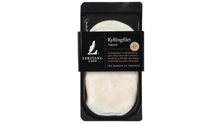 Lerstang Kyllingfilet Naturell Skivet | 100g