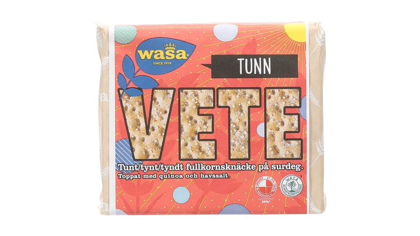 Wasa Knekkebrød Tynn Hvete | 230g