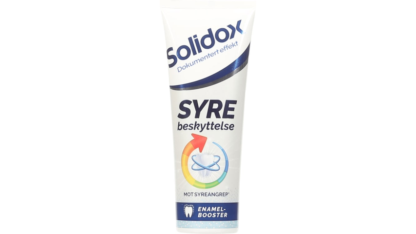 Solidox Tannkrem Syrebeskyttelse | 75ml