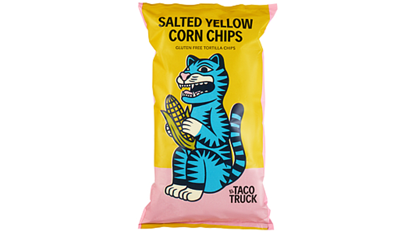 El Taco Truck Corn Chips Salt Gul | 185g