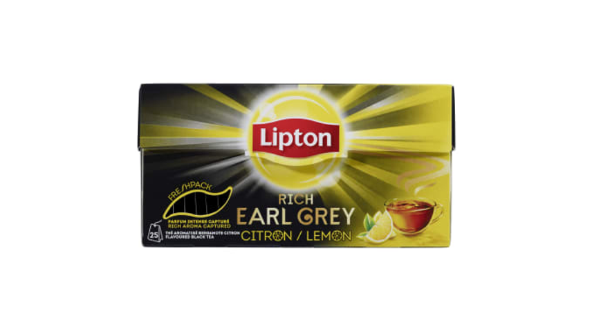 Lipton Earl Grey Te | 25stk