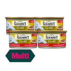 4 x Purina Gourmet Gold Oksekjøtt 85g