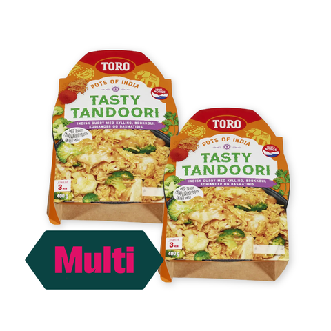 2 x Toro Tasty Tandoori 400g