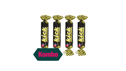 4 x Malaco Kick Lakris Lemon 19g 