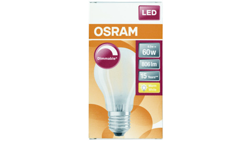 Osram Lyspære Led Cla60 Matt E27 Dim | 1stk