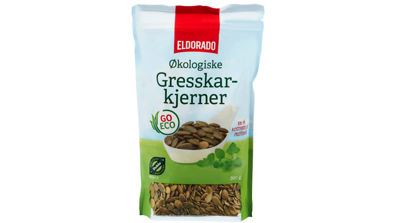 Eldorado Gresskarkjerner Økologisk | 300g