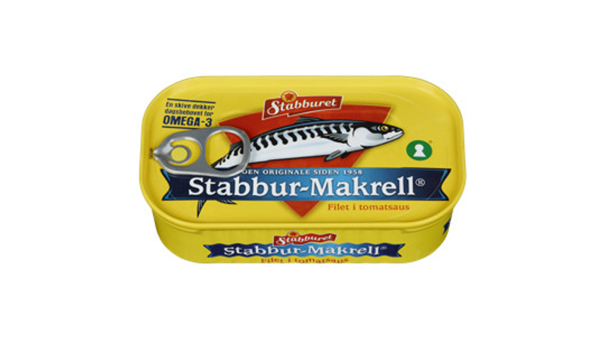 Stabburet Makrell i Tomat | 110g