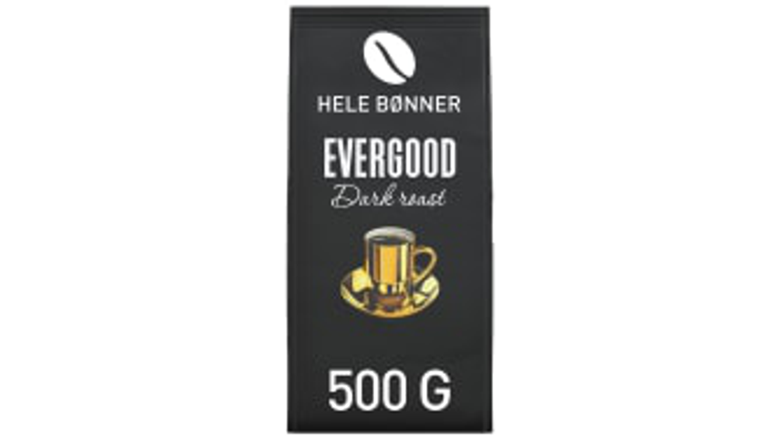 Evergood Dark Roast Hele Bønner | 500g