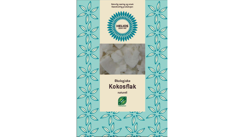 Helios Kokosflak Økologisk | 100g