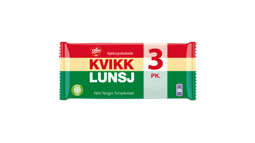 Freia Kvikk Lunsj 3 x 47g | 141g