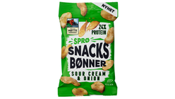 DLN Snacksbønner Sourcream & Onion | 60g