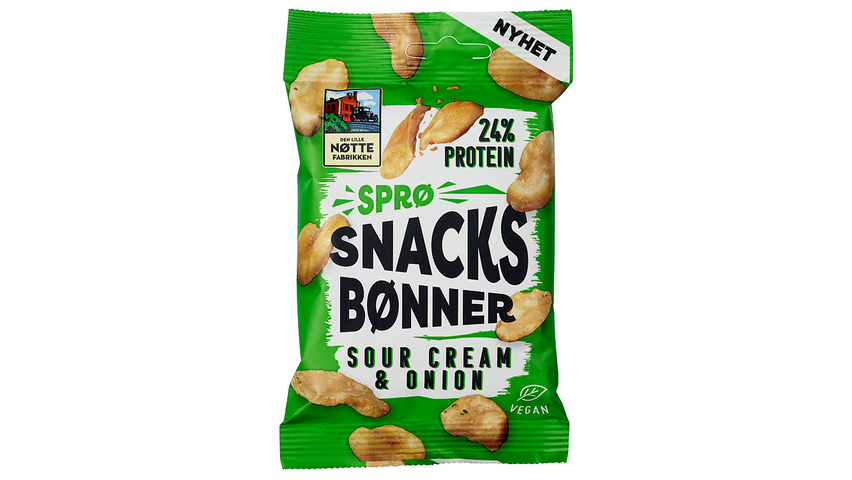 DLN Snacksbønner Sourcream & Onion | 60g