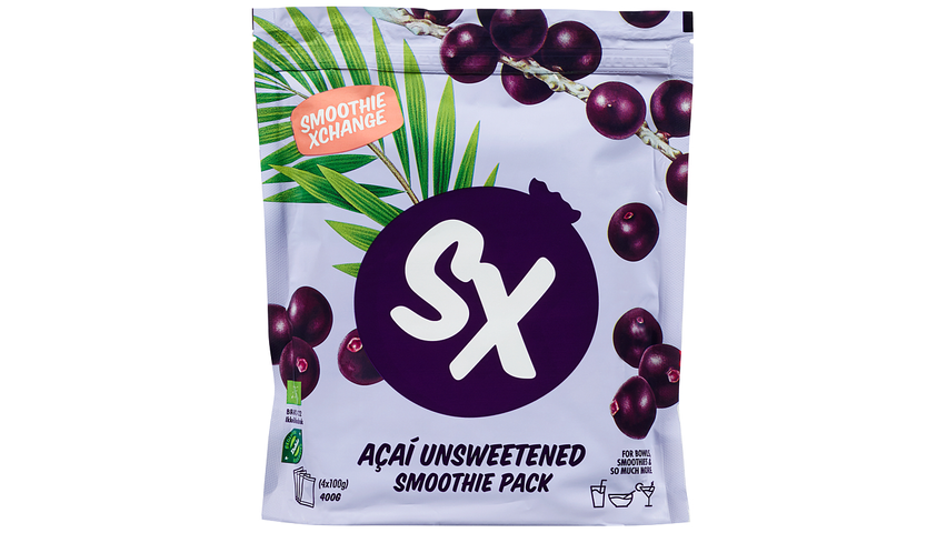 SX Smoothie Pack Acai Usøtet | 400g