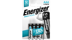 Energizer Batterier AAA Max Plus | 4stk