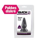 Black Velvets Heavy Butt Plug Medium 75g | 1stk