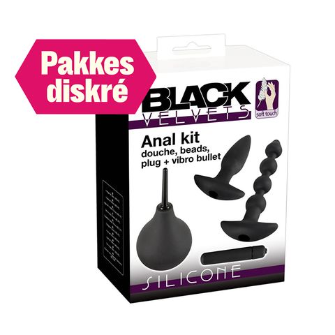 Black Velvets Anal Kit | 4 deler