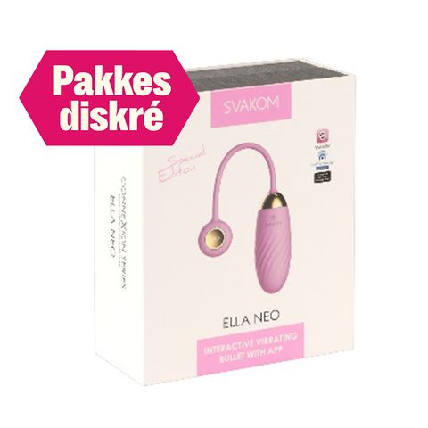 Ella Neo Pink Vibrerende Egg | 1stk