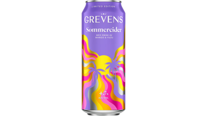 Grevens Cider Sommer Mango & Yuzu | 0.5l