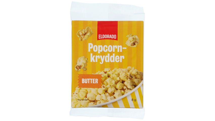 Eldorado Popcornkrydder Butter | 3 x 8g