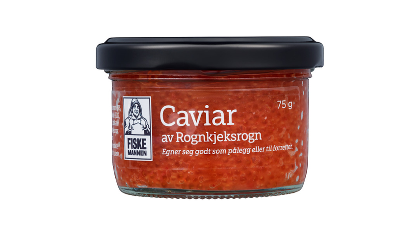 Fiskemannen Caviar Rognskjeksrogn | 75g