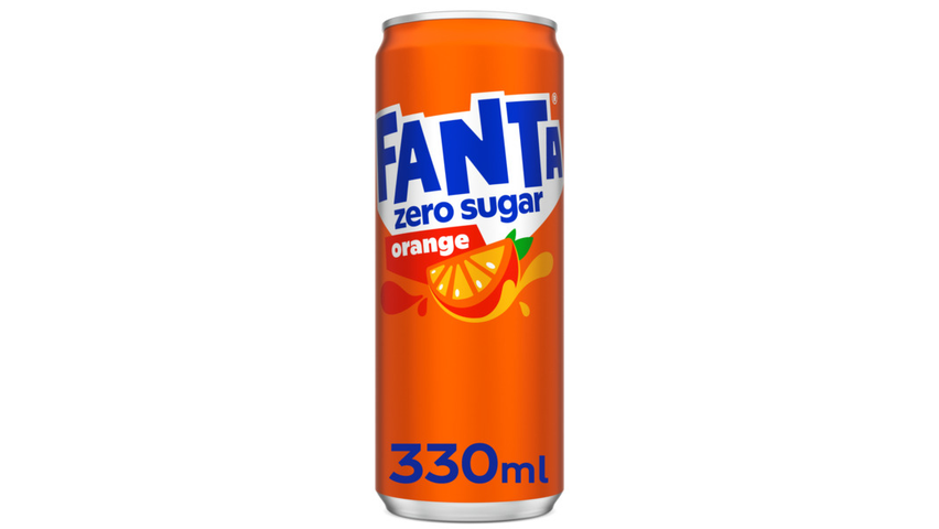 Fanta Orange Zero Sugar | 0.33l