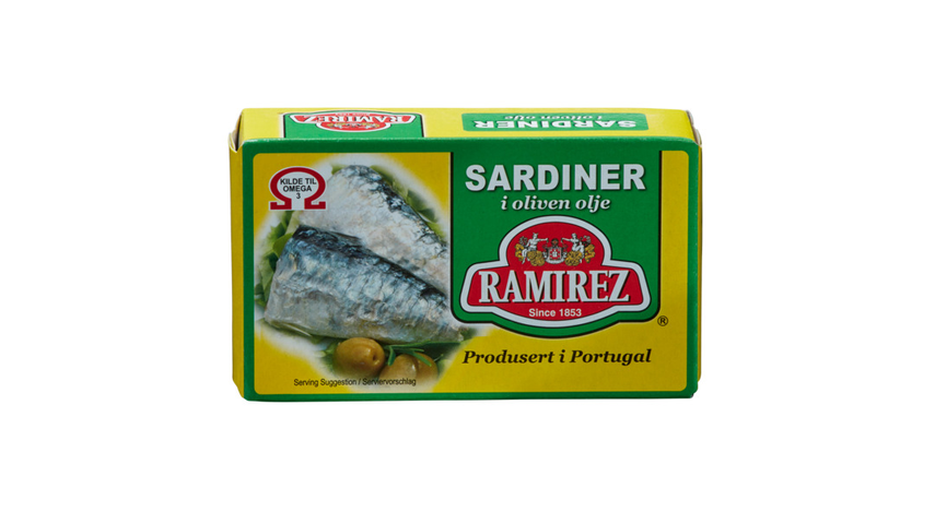 Ramirez Sardiner i Olivenolje | 124g