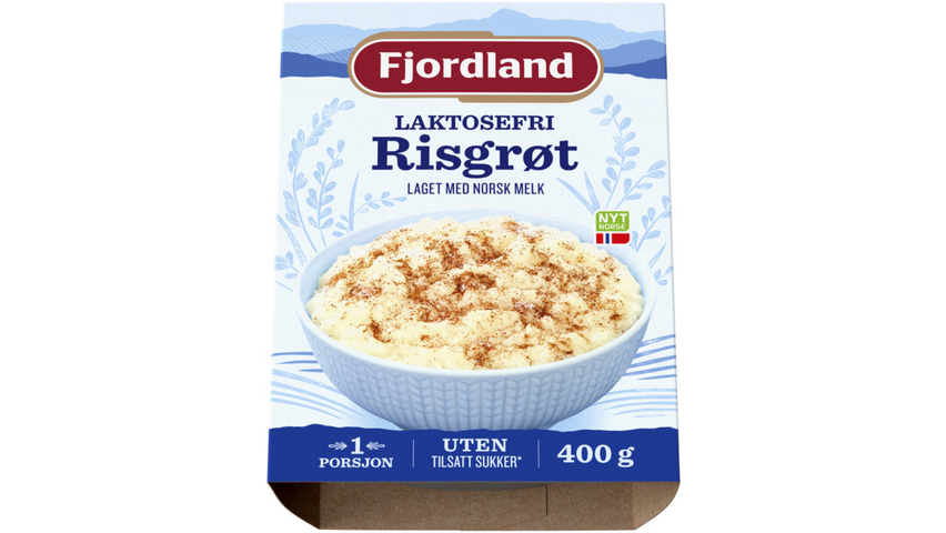 Fjordland Laktosefri Risgrøt | 400g