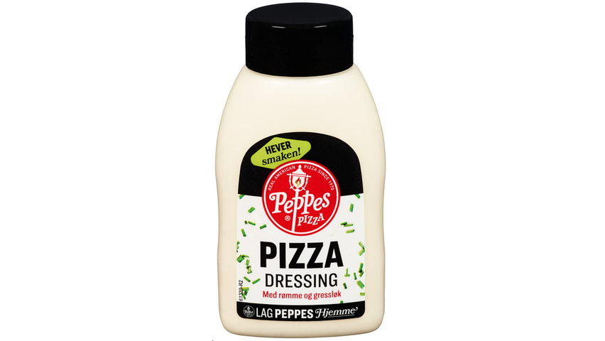 Peppes Pizzadressing m/Rømme | 210g