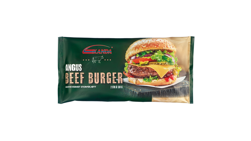 Kanda Beef Burger Angus | 2 x 130g