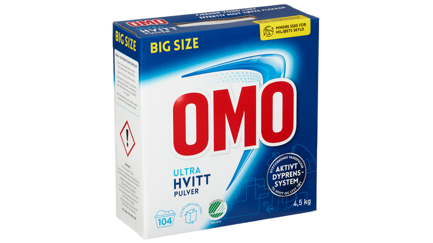 OMO Ultra Hvitt Pulver | 4.5kg