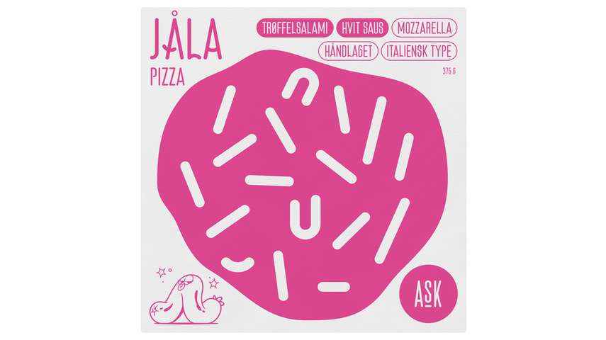 Ask Jåla Pizza m/Trøffelsalami | 375g