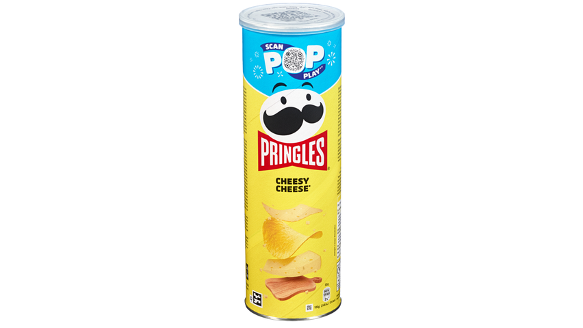 Pringles sajtos ízesítésű snack 165 g