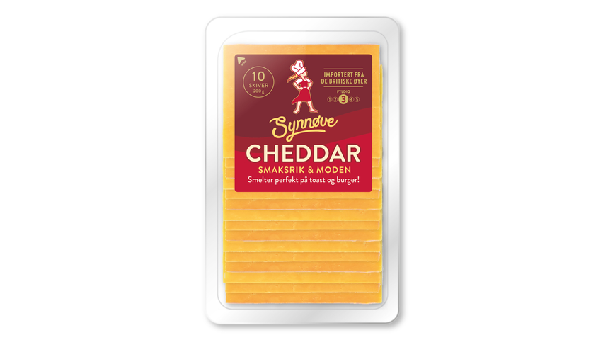 Synnøve Cheddar Skivet | 200g