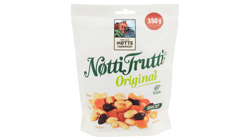 Den Lille Nøttefabrikken Nøtti Frutti | 350g