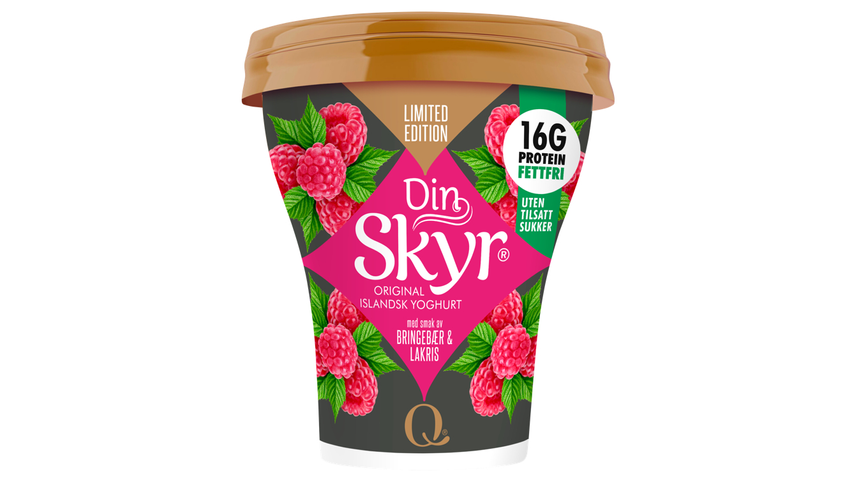 Skyr Bringebær & Lakris | 160g