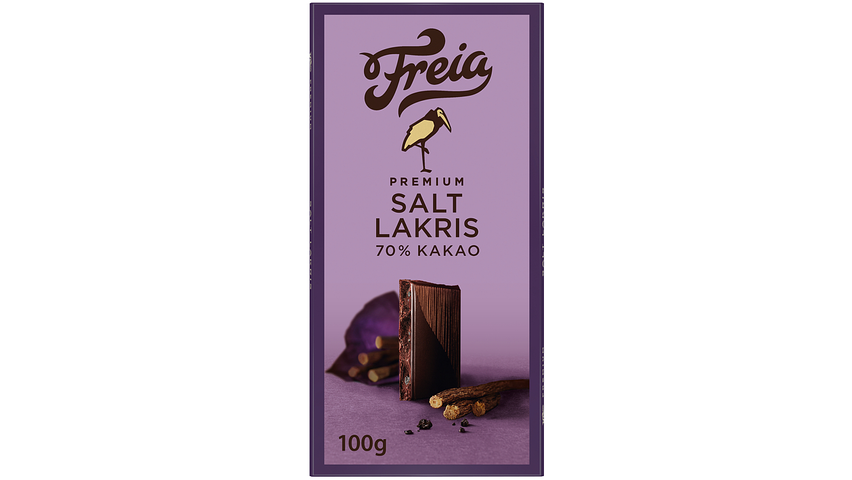 Freia Premium 70% Kakao Salt Lakris | 100g