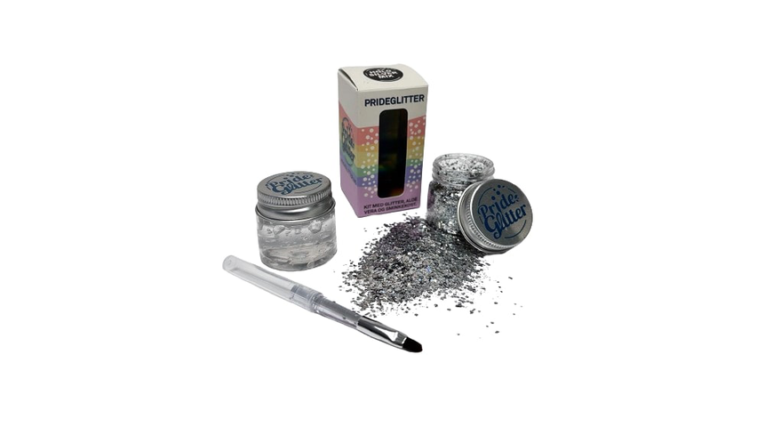 Glitterkit Holo Silver Mix | 1stk